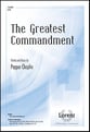 The Greatest Commandment SATB choral sheet music cover